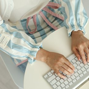 캔디소다 40수순면 스트라이프 흘러내림방지 팔토시