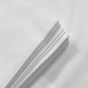오아소 200장 왁싱 깃털천 면 무슬린천 8x24.5cm 셀프 왁스 제모 스트립 종이 패드 시트