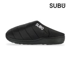 수부 방한 패딩 슬리퍼 다운 샌들 블랙  SUBU-BK