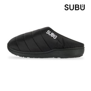  수부 방한 패딩 슬리퍼 다운 샌들 블랙  SUBU-BK