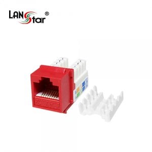 엠지솔루션 LANSTAR LS-EKTVM-U1RD CAT.5e 키스톤잭