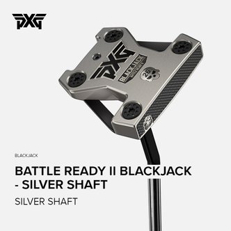 BIG GOLF [PXG 공식대리점 정품] 배틀 레디2 블랙잭 BLACKJACK 퍼터 (실버샤프트)