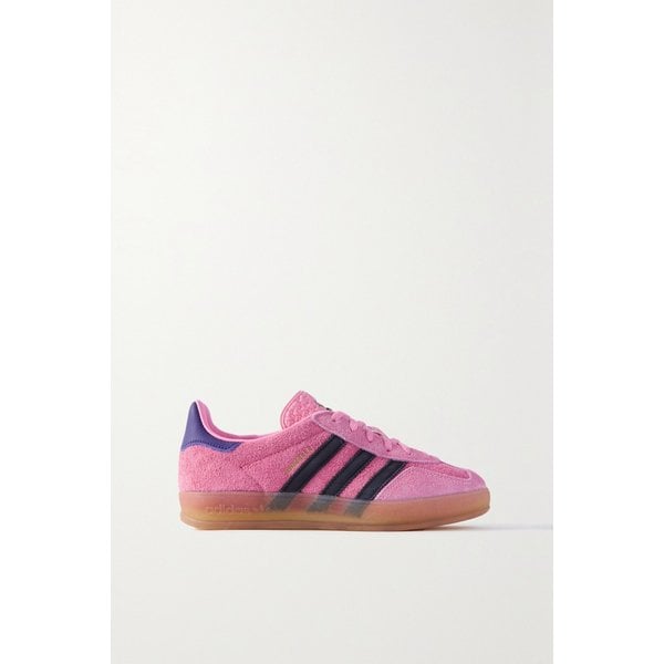 가젤 인도어 가죽 트리밍 스웨이드 스니커즈 1647597304219175