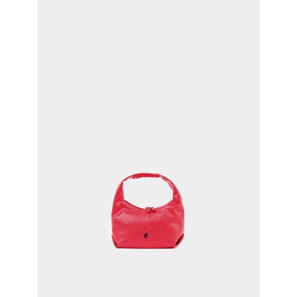 HALF MOON BAG, GLITTER RED