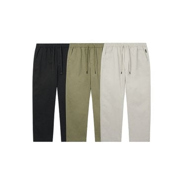 라이프워크 L1 와펜 베이지 밴딩 팬츠  LW255WL305