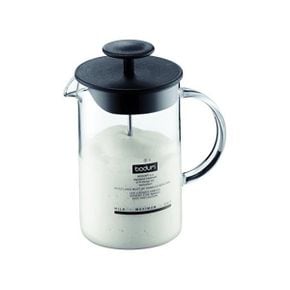 미국 보덤 우유거품기 Bodum 144601US4 Latteo Manual Milk Frother 8 Ounce 블랙 1222048