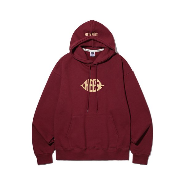 [기모] 앨빈클로 치즈 오버핏 후드티 AVH899 (3 COLOR)