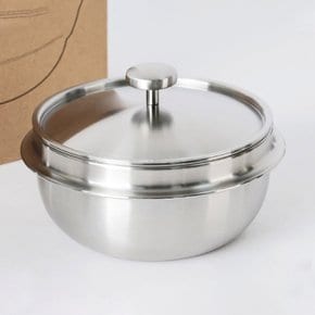 신 통3중 가마솥 뚝배기 14cm