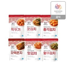 종가 소단량 김치 4개 골라담기(깍두기/총각/열무/갓/맛김치/갓묵은지)