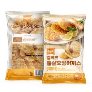  델리츠 통살 오징어까스 800g