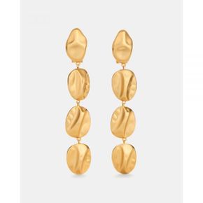 5619231 Cult Gaia Veda Earrings - Brushed Brass 120250777