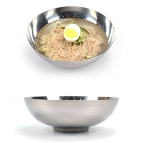 스텐 비빔밥 국수 냉면 그릇 냉면기 22.7x7.7cm 14호