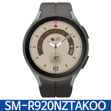 SM-R920NZTAKOO 갤럭시 워치 5 프로 블루투스 45mm 그레이 티타늄 / KN