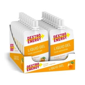 [해외직배송] 덱스트로 에너지 리퀴드젤 오렌지 60ml x 18개
