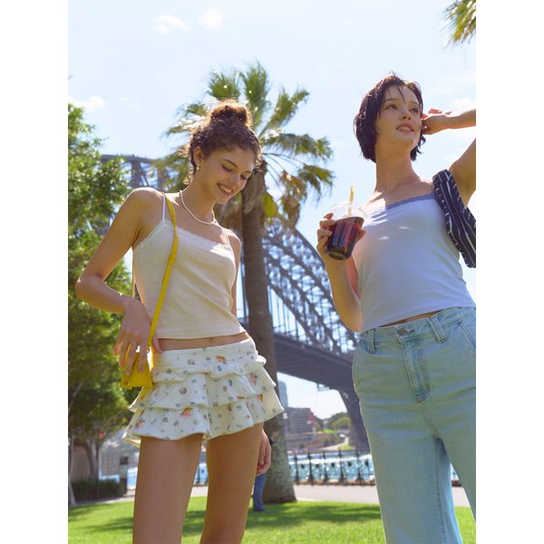 에르고핏 에어코튼 일자넥 캐미탑