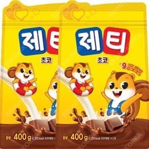 동서 제티 초코렛맛 리필 800g (400gx2봉) (WD4187C)