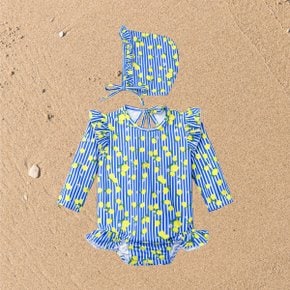 레몬샤워 원피스 스윔수트