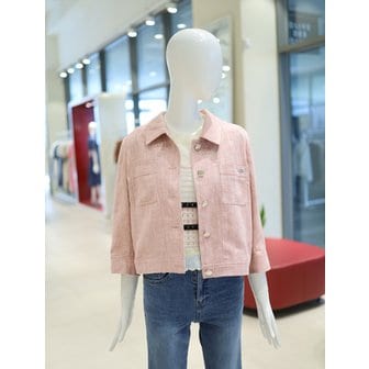 올리브데올리브 [여주점] 여성 헤링본 7부소매 린넨자켓 YW5MJ205