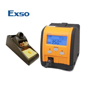 EXSO/엑소 인두기 LEDSOL300-1/납땜기/전기/전자/실납/용접/보급형/나무손잡이/산업용