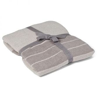 이스퀘어 3887623 Barefoot Dreams CozyChic Lite Pinched Stripe Blanket Scarf