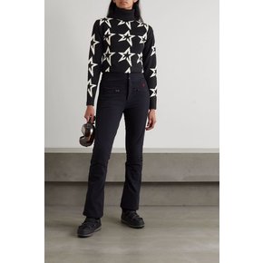 Star Dust intarsia merino wool turtleneck sweater 블랙 1647597355837097