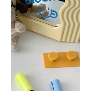 블럭걸이 모자 소품 걸이 헹거 벽걸이 후크 4개 1set