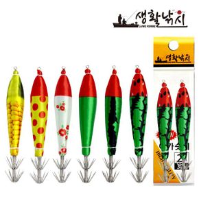 생활낚시 한치슷테 스테 한치 1통 2개입