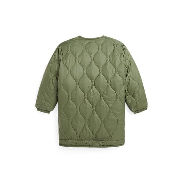 폴로 키즈 남아 2-7세 리버시블 립스탑 앤 플리스 다운 재킷(CWPOOTWB6020304999)