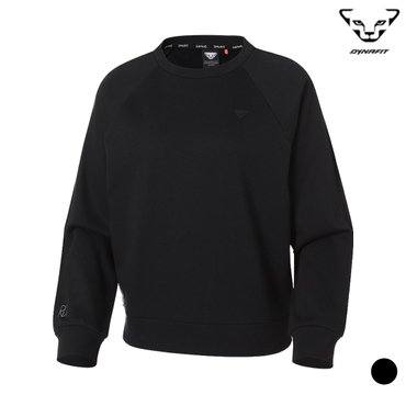 다이나핏 정상가 99000원 여성 EMILIE (에밀리) 맨투맨 (Black) (YWW22268Z1)_GNWT