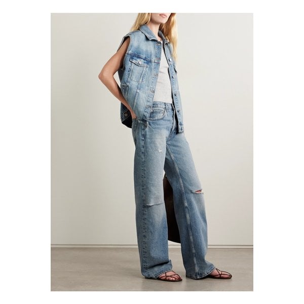 로리 데님 베스트 미드 데님 46376663162878639