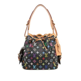 LOUIS VUITTON [중고명품] 럭스애비뉴  루이비통 빈티지 멀티블랙 노에 M42230 포켓 버켓백