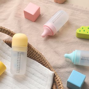 실리콘 눈금 아기 안심 약병 투약병 물약병 23ml 3P