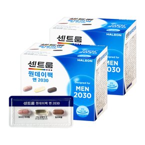 원데이팩 맨 2030 3210mg x 30팩 2개 멀티 비타민 미네랄 밀크씨슬 V