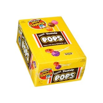  Tootsie Pops 투시팝 막대사탕 100개입 1.7kg