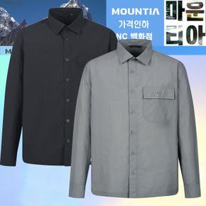 남성 스탠스셔츠1 간절기 긴팔 셔츠 (S33565779)