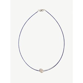 Essential pearl necklace_Lapis Lazuli