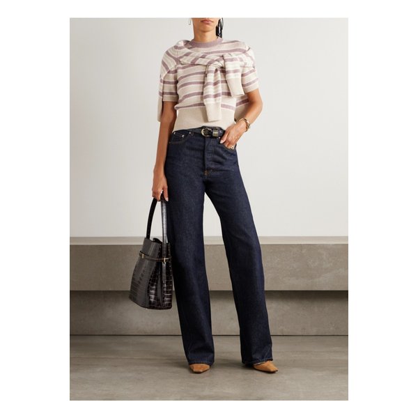 포벨로 스트라이프 캐시미어 스웨터 멀티컬러 46376663162891062