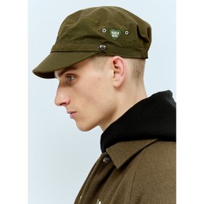 [해외배송] 휴먼메이드 로고 패치 밀리터리 햇 HM27GD001 OLIVE DRAB