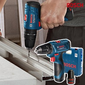 보쉬 BOSCH 무선 전기 충전 드릴 드라이버 전동드릴 충전 드라이버 GSR 120-LI 배터리*1