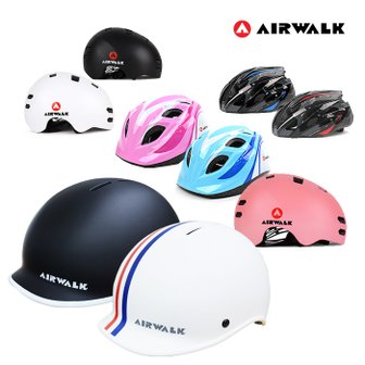 에어워크 [AIRWARK] 아동 성인 자전거 인라인 킥보드 롤러스케이트 헬멧