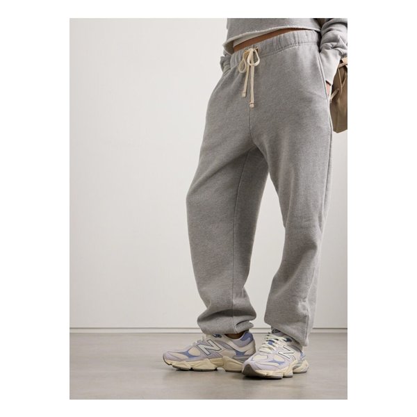 9060 고무 가죽 트리밍 스웨이드 메시 스니커즈 라이트 블루 1647597358678439