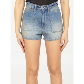 Light-blue denim shorts Shorts FD52DS224_6B3_DY Light Blue