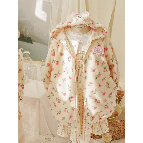 포근한 쪼꼬미 - 유아 롱 후리스 집업