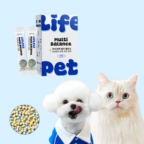 강아지 고양이 종합영양제 멀티밸런스 전연령 30포 종합건강, 60g