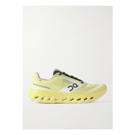 온 러닝 클라우드서퍼 넥스트 Z5 고무 트리밍 리사이클 메시 스니커즈 옐로 1647597358717523