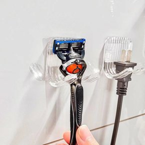 샹드리에 면도기 꽂이 다용도 걸이 1P+1P