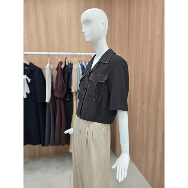 [여주점] [라인]빅카라 포켓 자켓NWJKPG0200