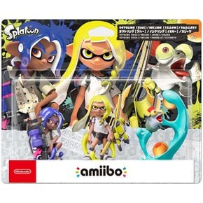 닌텐도 amiibo amiibo Octaling Blue & Inkling Yellow & Smallfry (스플래툰)