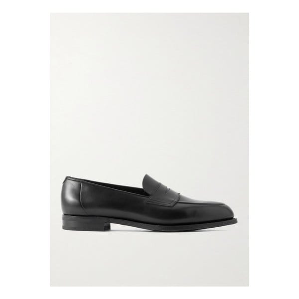 피카딜리 가죽 페니 로퍼 블랙 46376663162968077