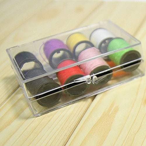 대형 반짇고리 바늘 가위 실 보관함